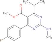 Methyl 4-(4-fluorophenyl)-6-isopropyl-2-(methylamino)pyrimidine-5-carboxylate