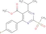 Methyl 4-(4-fluorophenyl)-6-isopropyl-2-(methylsulfonyl)pyrimidine-5-carboxylate