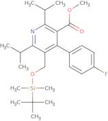 Methyl 5-(tert-butyldimethylsilyloxymethyl-2,6-diisopropyl-4-(4-fluorophenyl)-pyridine-3-carboxyla…