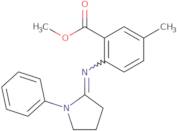 Methyl 5-methyl-2-[(1-phenylpyrrolidene)amino]benzoate