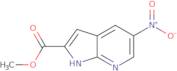 Methyl 5-nitro-7-azaindole-2-carboxylate