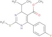 Methyl 6-(4-fluorophenyl)-4-isopropyl-2-methylthio-1,4-dihydropyrimidine-5-carboxylate