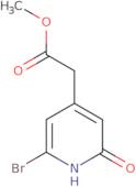 Methyl 6-bromo-1,2-dihydro-2-oxo-4-pyridineacetate