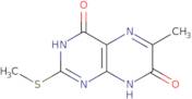 6-Methyl-2-methylthio-4,7(3H,8H)-pteridinedione