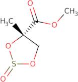 (4S)-4-Methyl-2-oxo-[1,3,2]dioxathiolane-4-carboxylic acid methyl ester
