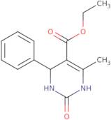 6-Methyl-2-oxo-4-phenyl-1,2,3,4-tetrahydro-pyrimidine-5-carboxylic acid, ethyl ester