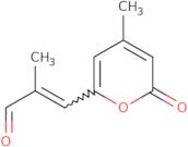 (E)-2-Methyl-3-(4-methyl-2-oxo-2H-pyran-6-yl)propenal