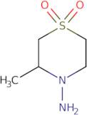 3-Methyl-4-thiomorpholinamine 1,1-dioxide