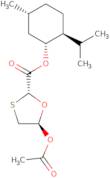 (2R,5R)-L-Methyl-5-(acetyloxy)-1,3-oxathiolane-2-carboxylate