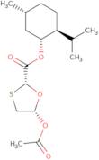 (2R,5S)-L-Methyl-5-(acetyloxy)-1,3-oxathiolane-2-carboxylate