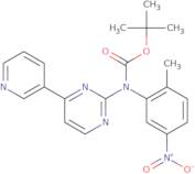 N-(2-Methyl-5-nitrophenyl)-N-[4-pyridin-3-yl-pyrimidin-2-yl]-t-boc