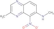 2-Methyl-7-methylamino-8-nitro-quinoxaline