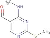 4-(Methylamino)-2-(methylthio)pyrimidine-5-carboxaldehyde