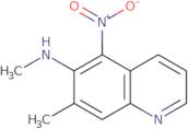 6-Methylamino-7-methyl-5-nitroquinoline