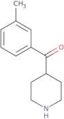 4-(3-Methylbenzoyl)piperidine