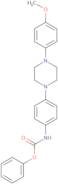 4-{[4-(4-Methyloxy-phenyl)-piperazin-1-yl]-phenyl}-carbamic acid phenyl ester