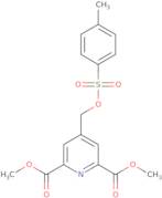 4-[[[(4-Methylphenyl)sulfonyl]oxy]methyl]-2,6-pyridinedicarboxylic acid 2,6-dimethyl ester