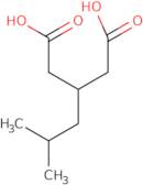 3-(2-Methylpropyl)pentanedioic acid