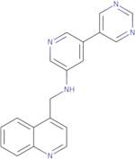 3-(4-Methylquinolinylamino)-5-(3-pyrimidinyl)pyridine