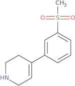 4-[3-(Methylsulfonyl)phenyl]-1,2,3,6-tetrahydropyridine