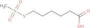 6-[(Methylsulfonyl)thio]hexanoic acid