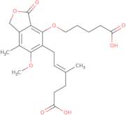 Mycophenolic acid carboxybutoxy ether