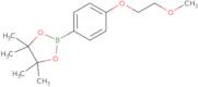 2-(4-(2-Methoxyethoxy)phenyl)-4,4,5,5-tetramethyl-1,3,2-dioxaborolane