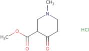 N-Methyl-3-carbomethoxy-4-piperidone HCl