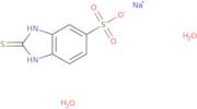 2-Mercapto-5-benzimidazole sulfonic acid sodium salt dihydrate