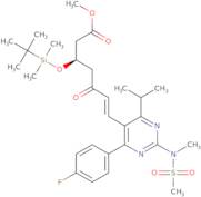 Methyl7-[4-(4-fluorophenyl)-6-isopropyl-2-(N-methyl-N-methylsulfonylamino)pyrimidine-5-yl]-(3R)-3-…