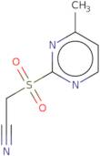 (4-Methylpyrimidine-2-sulphonyl)acetonitrile