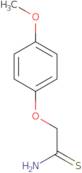 2-(4-Methoxyphenoxy)ethanethioamide