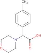 Morpholin-4-yl-(4-methyl)phenyl-acetic acid