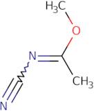 Methyl N-cyanoethanimideate NA