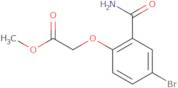 Methyl (4-bromo-2-carbamoyl-phenoxy)acetate