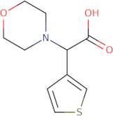 Morpholin-4-yl-thiophen-3-yl-acetic acid