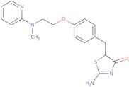 5-{[4-[2-(N-Methyl-2-pyridinyl)amino]ethyoxy]benzyl}-2-imino-4-thiazolidinine