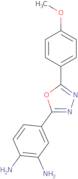 4-[5-(4-Methoxy-phenyl)-[1,3,4]oxadiazol-2-yl]-benzene-1,2-diamine