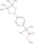 Methyl 2-methyl-2-(4-(4,4,5,5-tetramethyl-1,3,2-dioxaborolan-2-yl)phenyl)propanoate