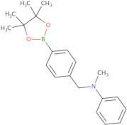 N-Methyl-N-(4-(4,4,5,5-tetramethyl-1,3,2-dioxaborolan-2-yl)benzyl)aniline