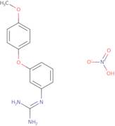 1-(3-(4-Methoxyphenoxy)phenyl)guanidine nitrate