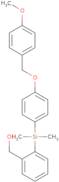 (2-((4-((4-Methoxybenzyl)oxy)phenyl)dimethylsIlyl)phenyl)methanol