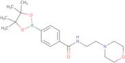 N-[2-(4-Morpholinyl)ethyl]-4-(4,4,5,5-tetraMethyl-1,3,2-dioxaborolan-2-yl)benzaMide