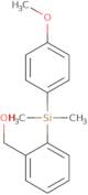 {2-[(4-Methoxy-phenyl)-diMethyl-silanyl]-phenyl}-Methanol