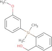 {2-[(3-Methoxy-phenyl)-diMethyl-silanyl]-phenyl}-Methanol