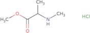 2-MethylaMino-propionic acid Methyl ester hydrochloride