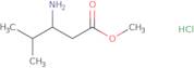 Methyl 3-aMino-4-Methylpentanoate hydrochloride