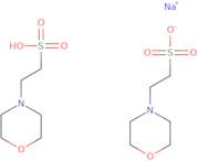 2-(4-Morpholino)ethanesulfonic acid hemisodium salt