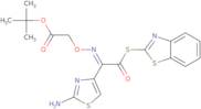 2-Mercaptobenzothiazolyl (Z)-2-(2-aminothiazol-4-yl)-2-(t-butoxycarbonylmethoxyimino) acetate