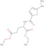 N-[[5-(Methylamino)-2-thienyl]carbonyl]-L-glutamic acid diethyl ester